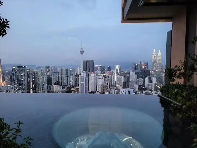 Infinity Swimming Pool Lucentia By Lalaport Apartment Kuala Lumpur